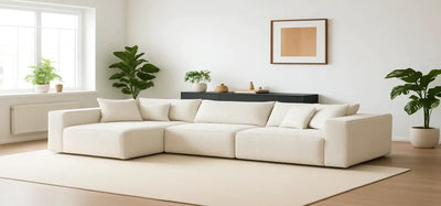 Elevate Your Living Space - The Axishomecraft Modular Sectional Sofa